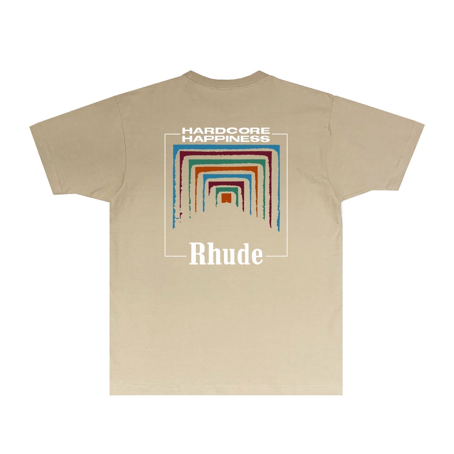 Rhude T-shirts Printed Trendy Pure Cotton