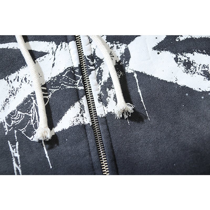 Hellstar Hoodie Wash and Do Old Casual Shorts Summer