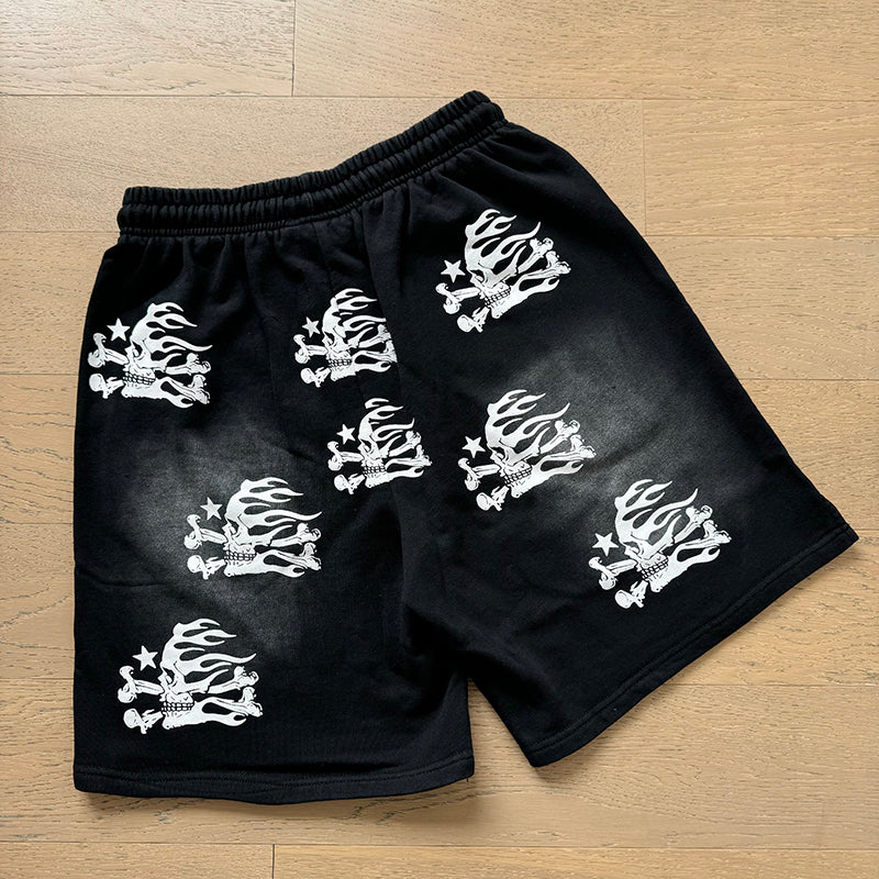Hellstar Shorts Washed Old Style