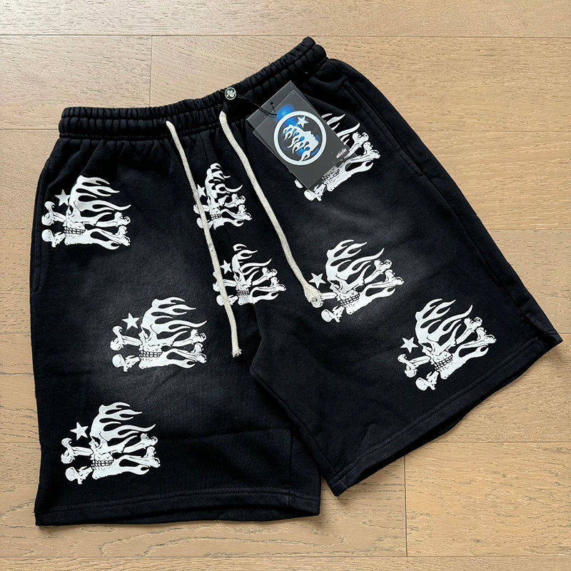 Hellstar Shorts Washed Old Style