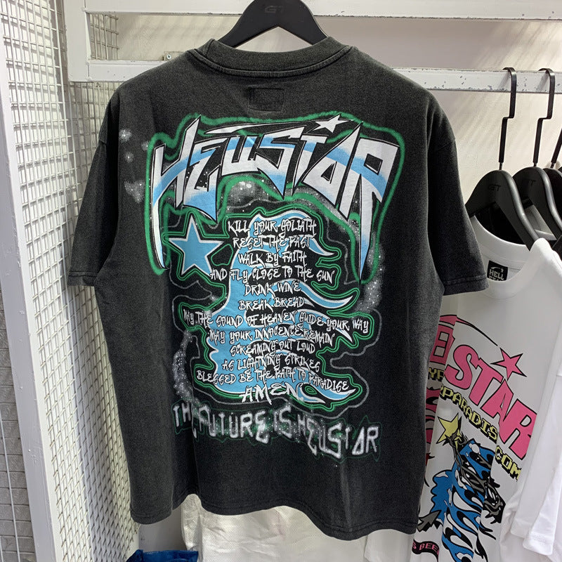Hellstar T-shirt Casual Loose
