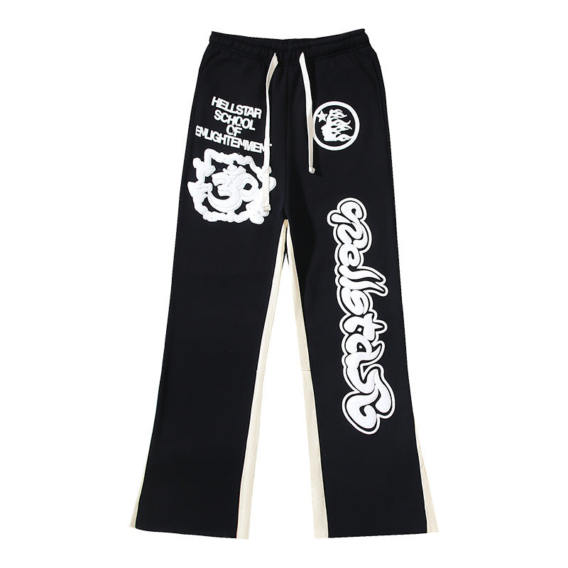 Hellstar Hoodie & Pants autumn wash make old hoodies sweater
