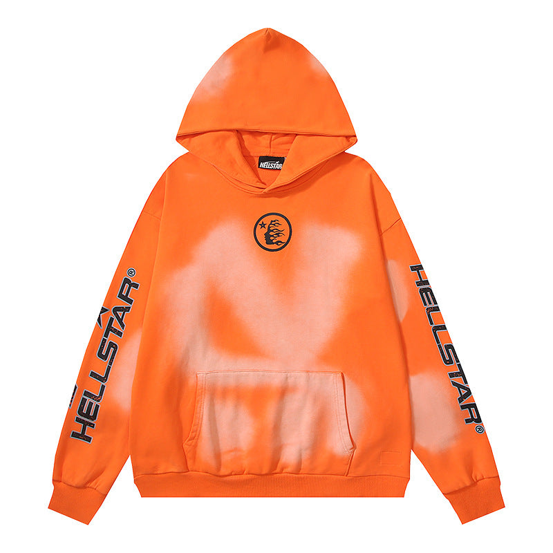 Hellstar Hoodie & Pants Wash Water Make Old Hoodies Sweater Trousers