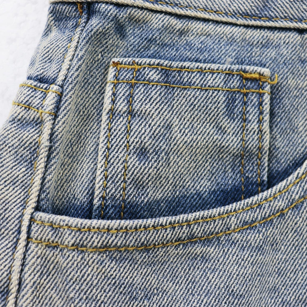Hellstar Shorts Ripped Denim Shorts