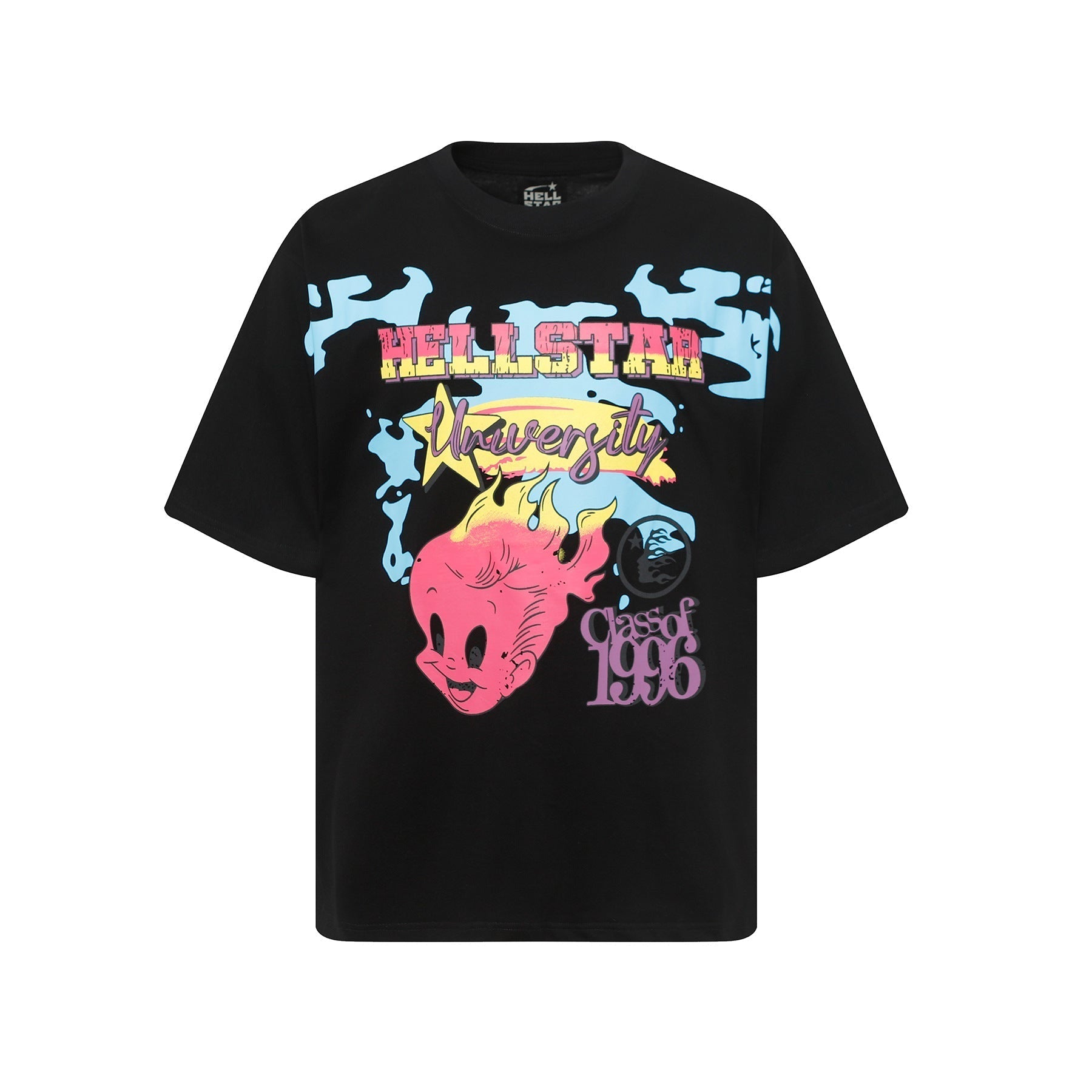 Hellstar T-shirt Print Men's and Women's Summer